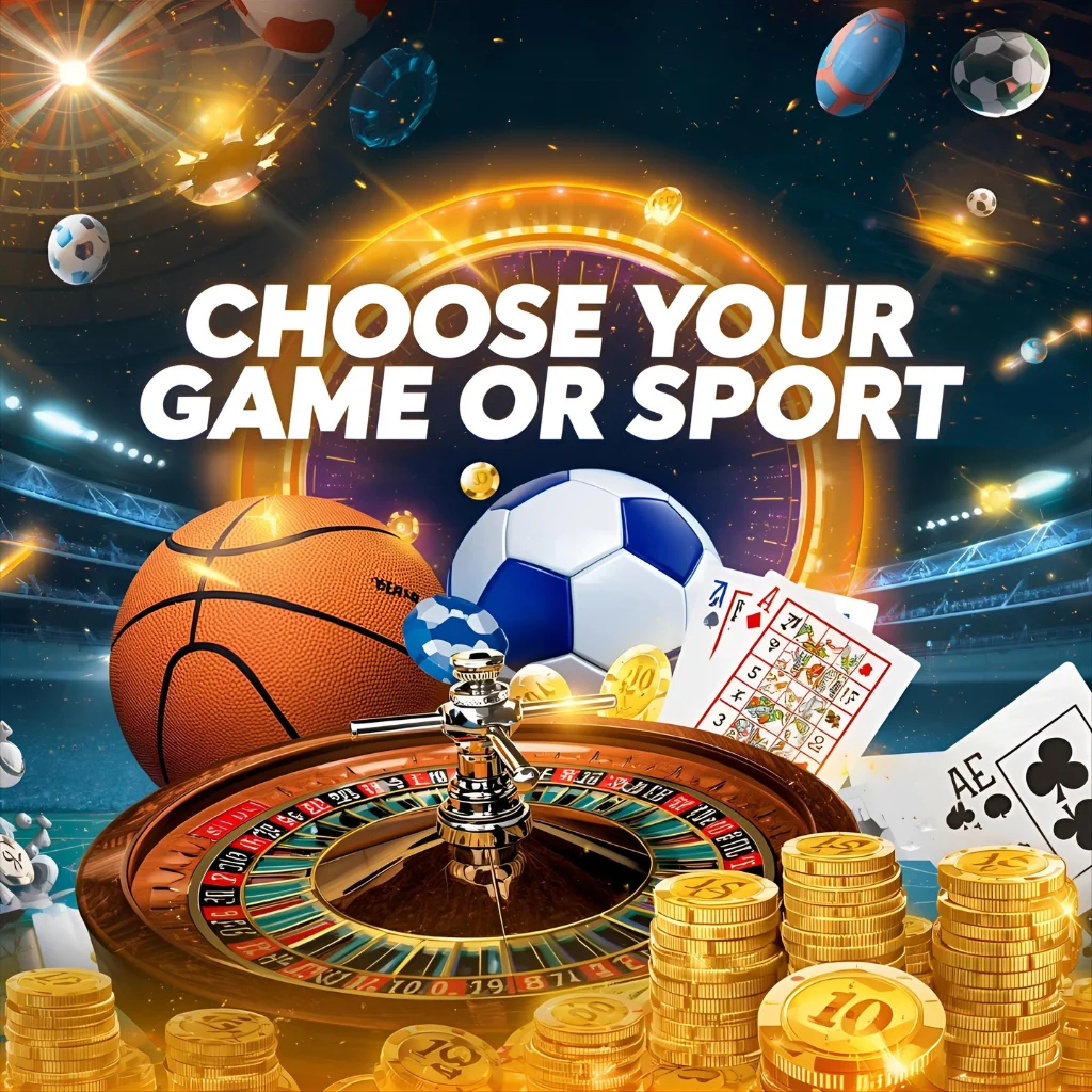 online betting choose your game